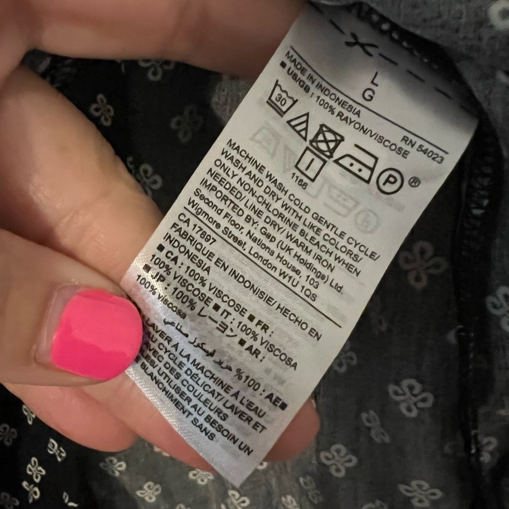 GAP dress with drawstring waist with pockets size L (A113) - Picture 5 of 12